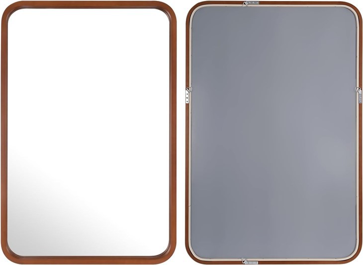 Walnut Framed Bathroom Mirror suppliers